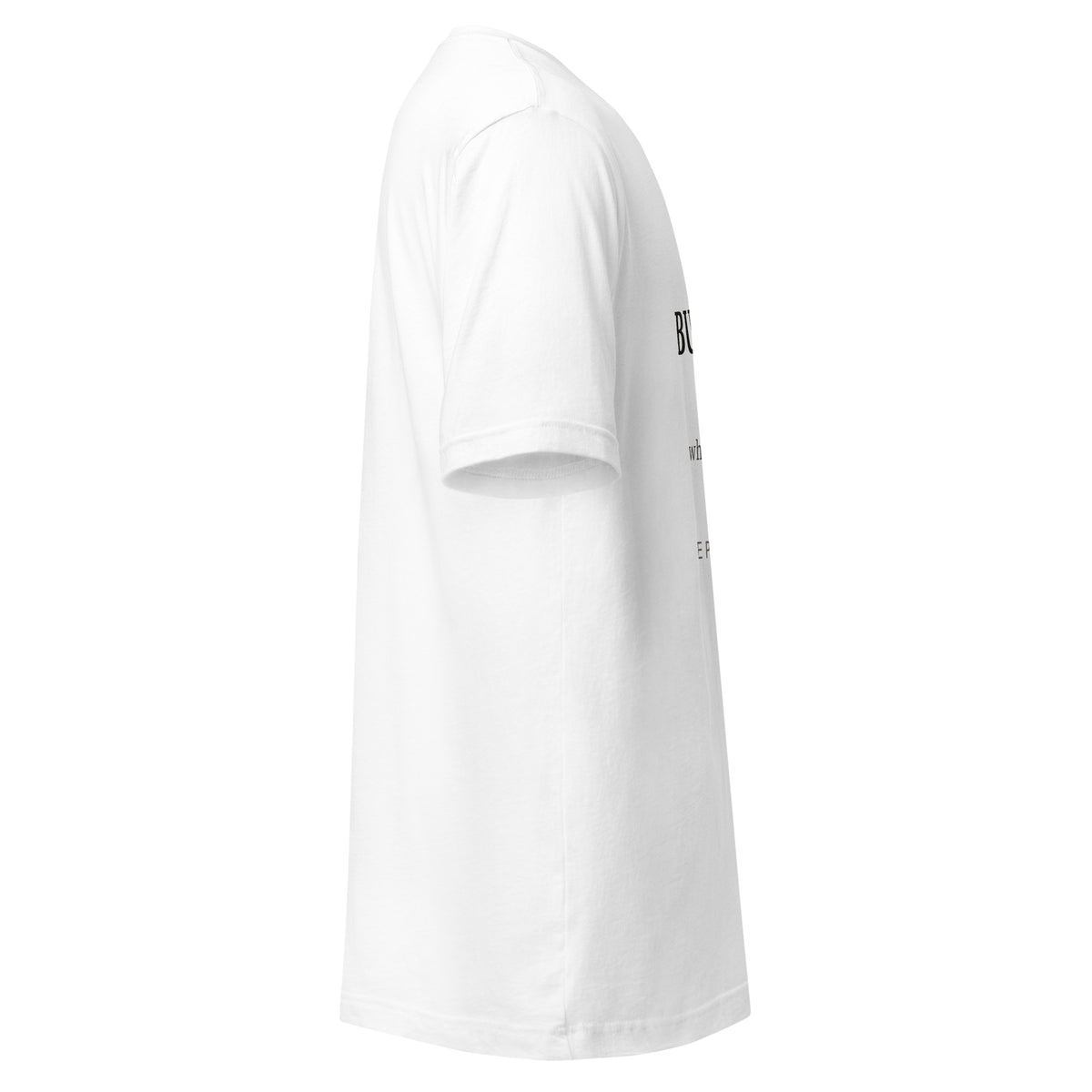 BUT GOD White Tee — Right View